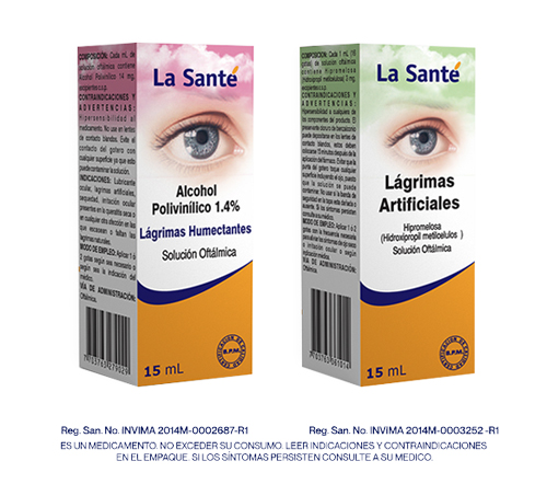 lagrimas artificiales la sante